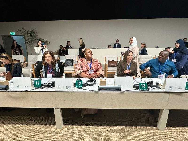 وزيرة الثقافة تشارك في الحوار الوزاري رفيع المستوى لإطلاق مجموعة أصدقاء العمل المناخي المعني بالثقافة خلال مشاركتها في فعاليات COP28 بدبي