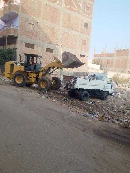 رفع 8156 طن مخلفات خلال الأسبوع الماضي بالإسماعيلية