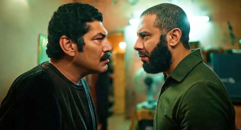 مشهد من مسلسل بطن الحوت