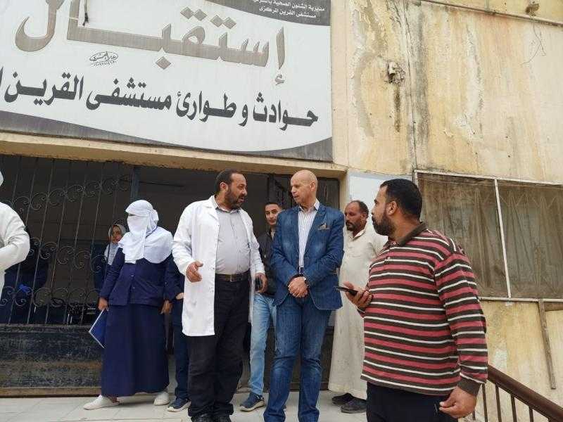 وكيل الصحة بالشرقية يوجه بالتشغيل التجريبي لعناية مستشفى القرين المركزي