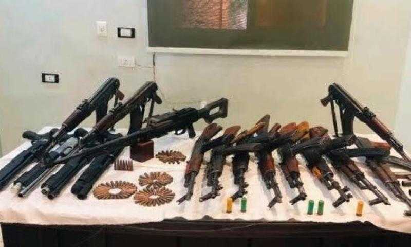 الأمن العام يواصل حملاته المكبرة لضبط تجار الأسلحة والمخدرات بالمحافظات