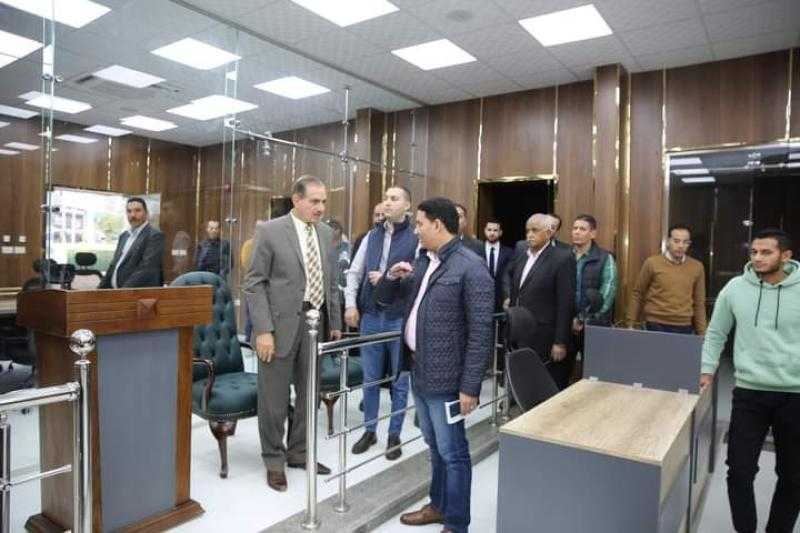 محافظ كفر الشيخ يطلق إشارة التشغيل التجريبي لمركز السيطرة الموحد للشبكة الوطنية لخدمات الطوارئ