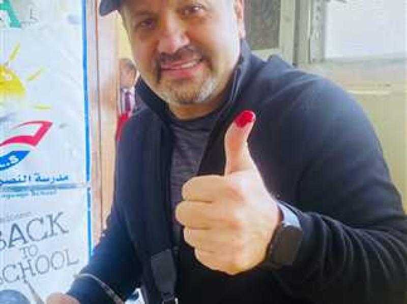 إدوارد يدلي بصوته في الانتخابات الرئاسية 2024