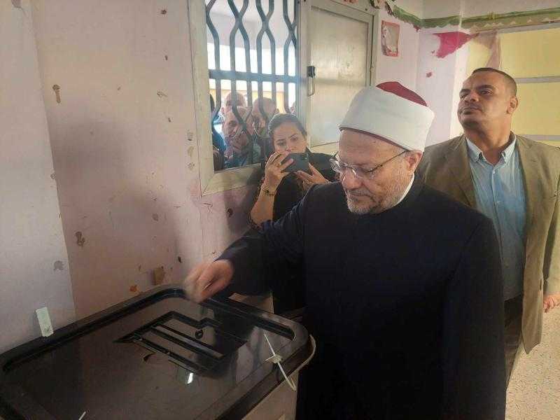 مفتي الجمهورية للمصريين: أظهروا للعالم إعلائكم للمصلحة الوطنية