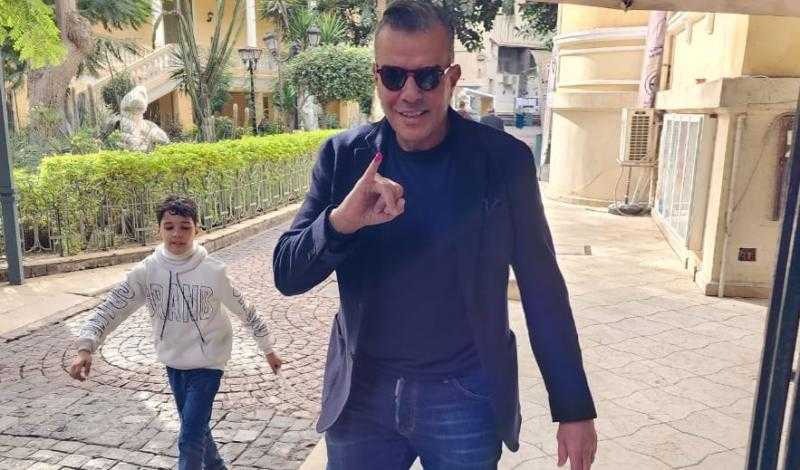 خالد مرتجي يدلي بصوته في الانتخابات الرئاسية 2024