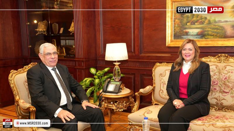 لقاء النائب العام ورئيس الأكاديمية الوطنية للتدريب
