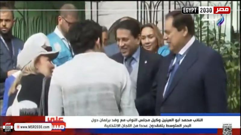 أبو العينين برفقة المواطنين