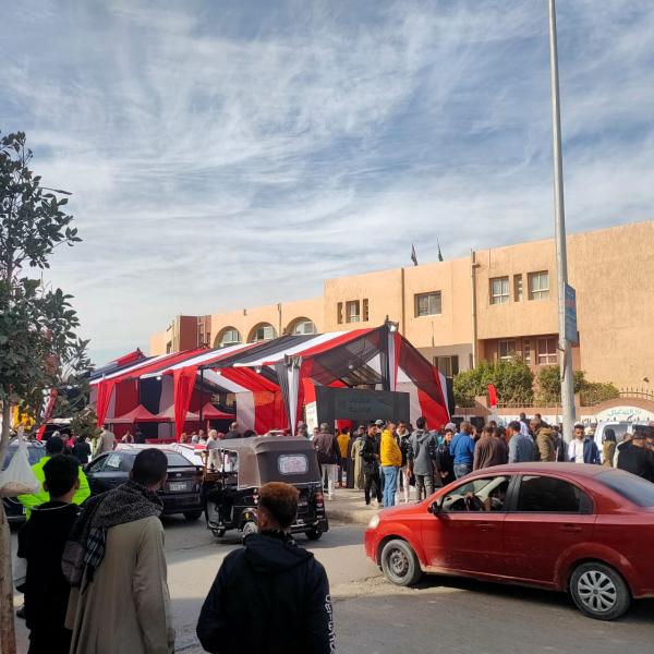 إحدى اللجان الانتخابية 