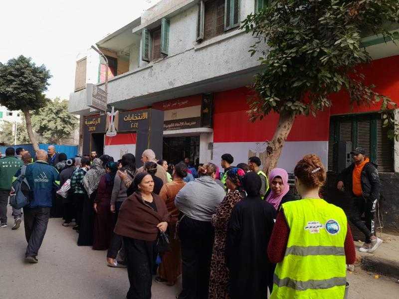 مشاركة ملحوظة من شباب وسيدات دمياط في اليوم الثاني من الانتخابات الرئاسية