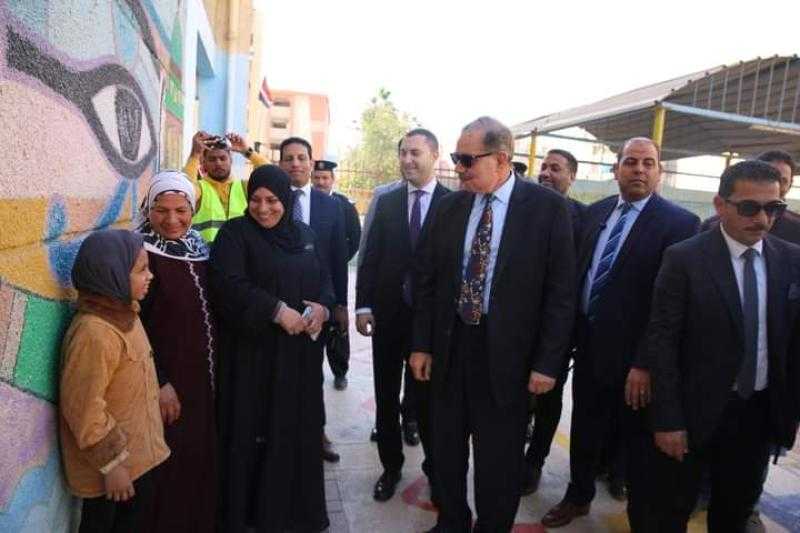 محافظ كفرالشيخ يتفقد لجان الانتخابات الرئاسية 2024