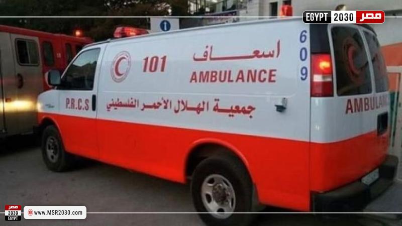 سيارات إسعاف فلسطينية