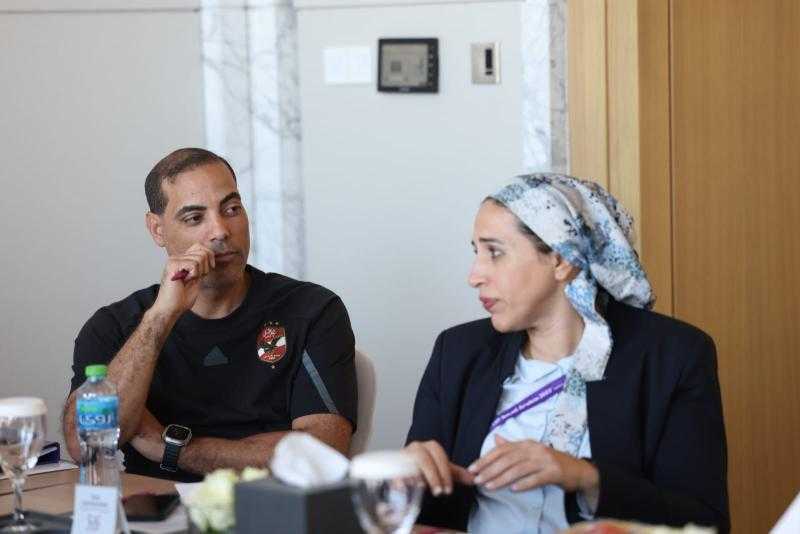 حنان الزيني تنهي الإجراءات التنظيمية والإدارية مع الفيفا واللجنة المنظمة لبعثة الأهلي