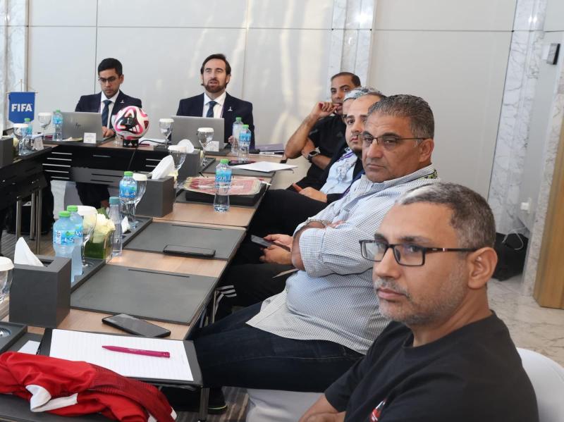 علاء صلاحالمنسق الأمني لبعثة  الاهلي