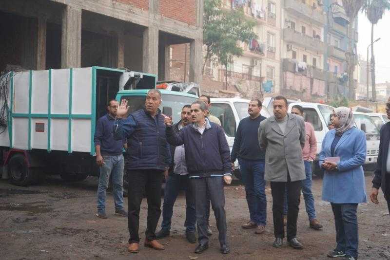 محافظ الغربية يتابع أعمال الرصف والتطوير بمركزي كفر الزيات وبسيون