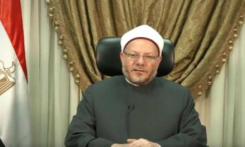 مفتى الجمهورية: نرفض تهجير سكان غزة إلى مصر