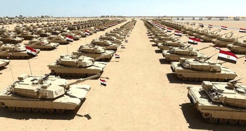 الدبابات المصرية