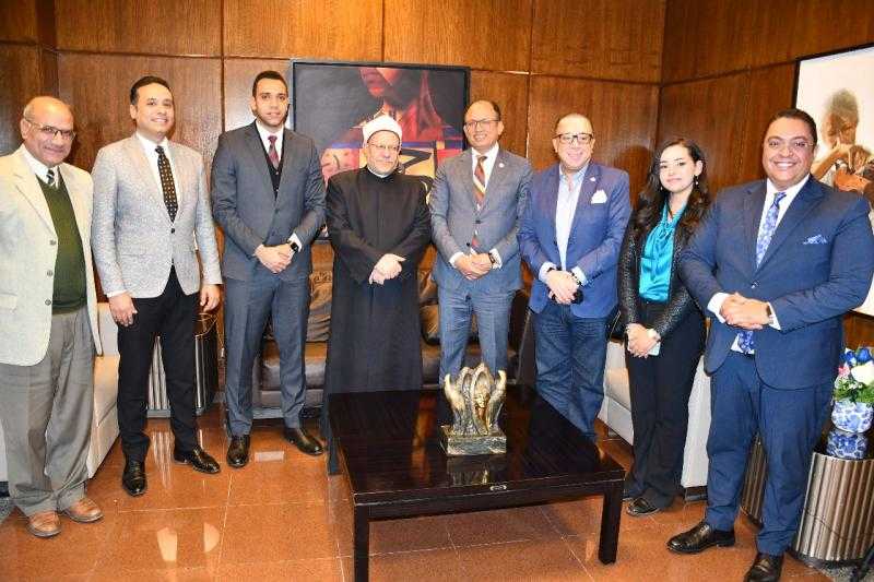 المفتي يؤكد على الأخلاق والسلوك الطيب الهين اللين خلال ندوة بجامعة حلوان