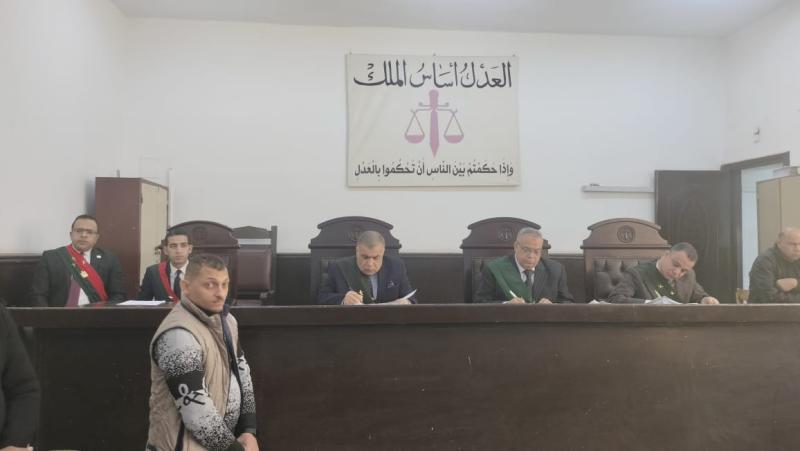 جانب من المحاكمة
