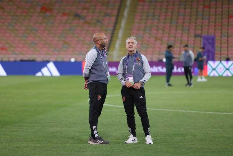 مونديال الأندية| لاعبو الأهلي يتفقدون ملعب الجوهرة لمدة 30 دقيقة