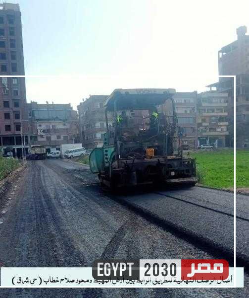 محافظ المنوفية يتابع أعمال الرصف والتطوير بنطاق المراكز والمدن
