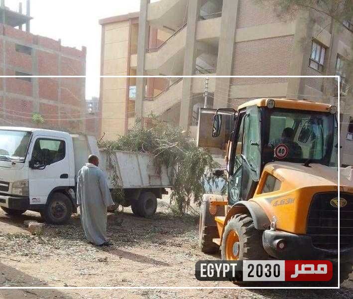 الوحدات المحلية ببني سويف تواصل جهودها في ملف النظافة ومواجهة التعديات