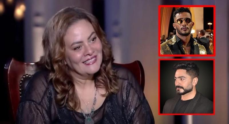 تامر حسني ومحمد رمضان يرحبان بطلب كاملة أبو ذكري بالعمل معهما