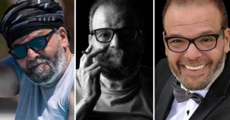 نجوم الفن في جنازة المخرج أحمد البدري