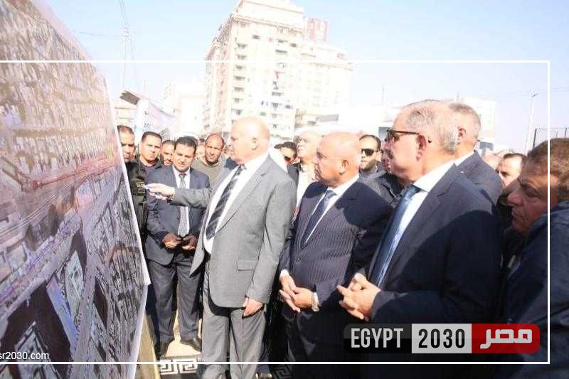 محافظ كفرالشيخ ووزير النقل يتفقدان محطة سكك حديد كفر الشيخ