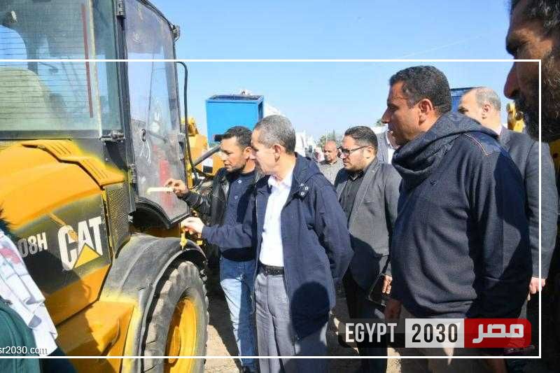 محافظ الغربية يتأكد من جاهزية معدات مركزي زفتى والسنطة لمواجهة الأزمات