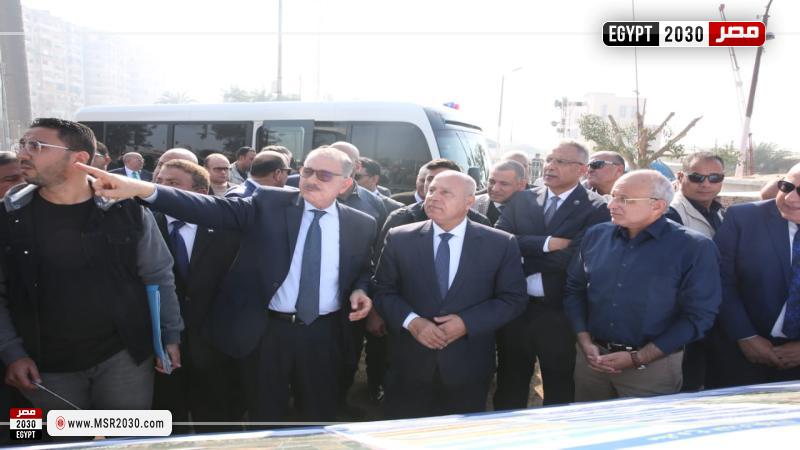 وزير النقل ومحافظ كفرالشيخ 