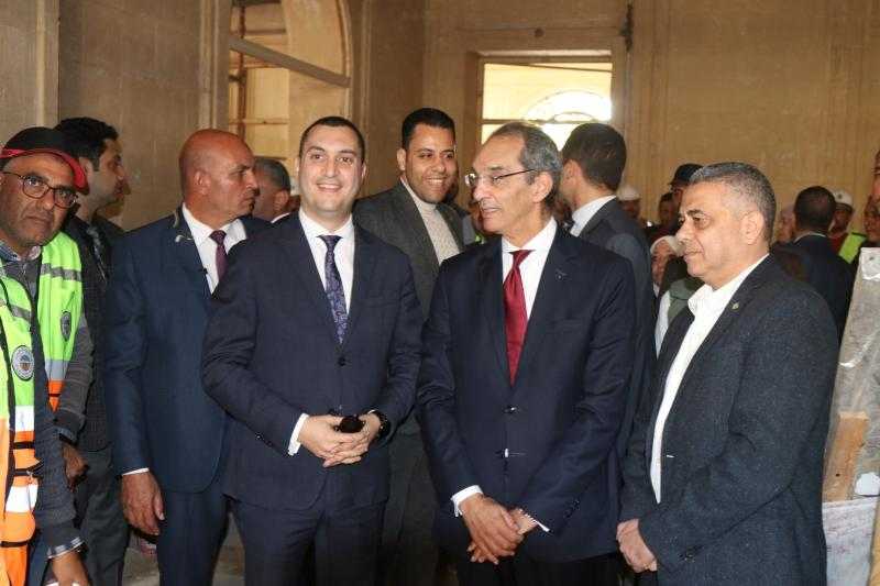 وزير الاتصالات ونائب محافظ كفر الشيخ يتفقدان مركز إبداع مصر الرقمية بعاصمة المحافظة
