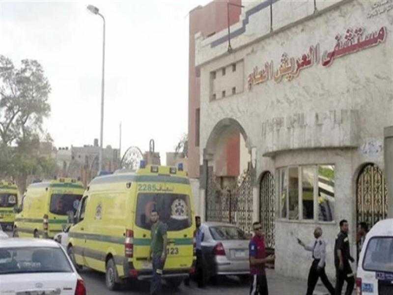وصول حالة إصابة من غزة إلى مستشفى العريش لتلقي العلاج