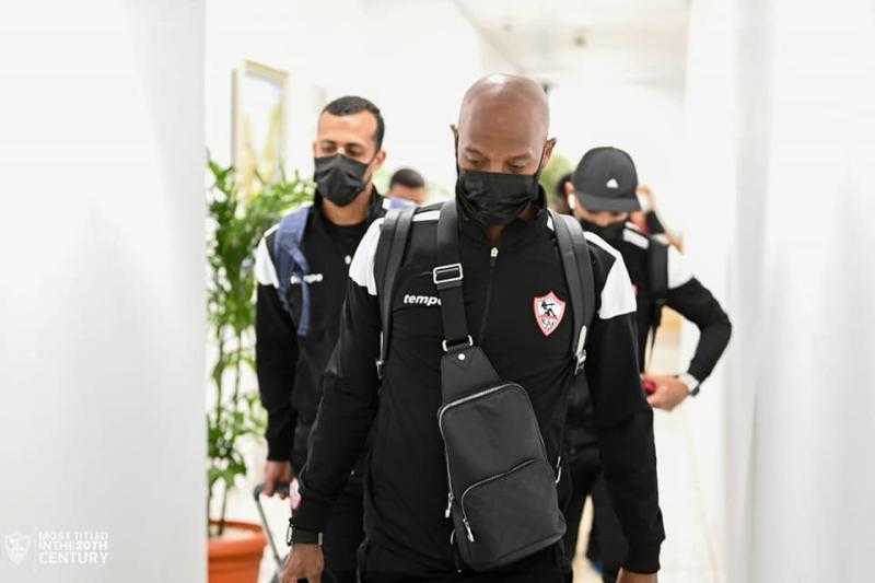 بعثة الزمالك تطير إلى أنجولا استعدادًا لمواجهة ساجرادا بالكونفدرالية