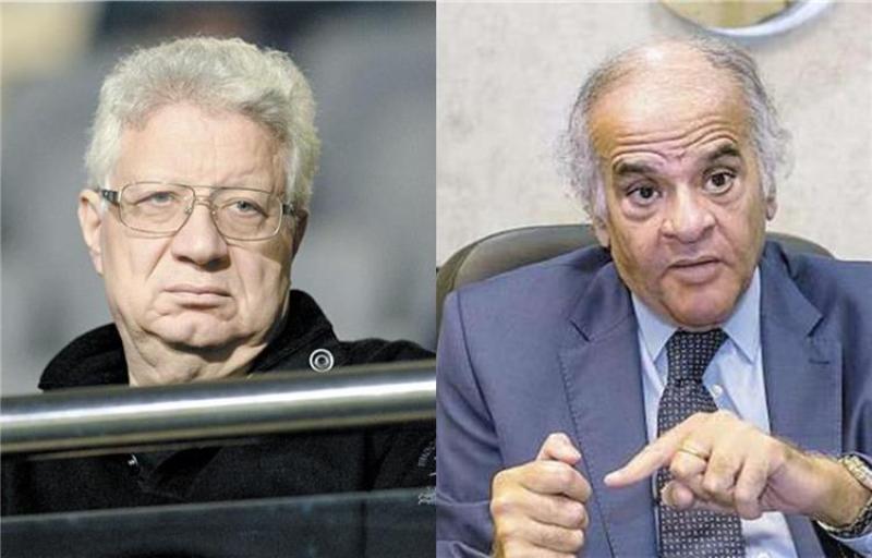 مرتضى منصور وممدوح عباس 