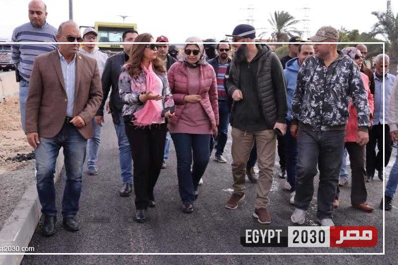 محافظ دمياط تتابع مستجدات الموقف التنفيذي بمشروع تطوير ورصف طريق شطا