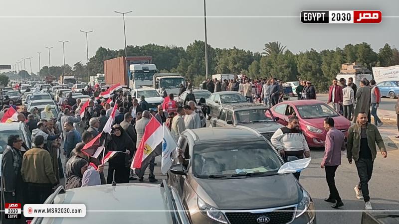 جانب من المسيرات
