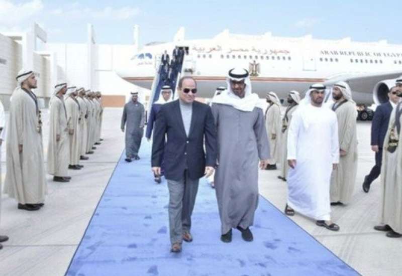 السيسي في الإمارات 