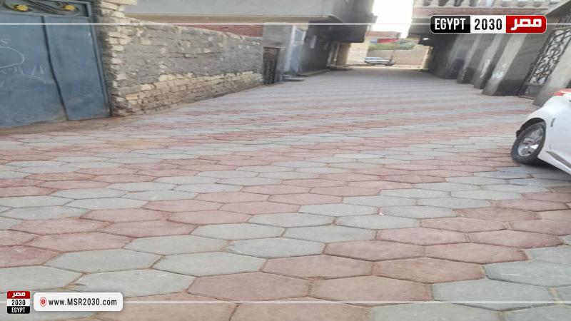 جانب من اعمال الرصف
