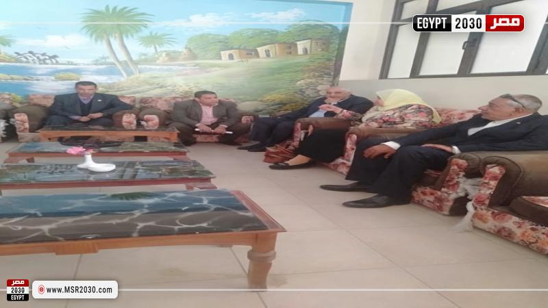 جانب من الزيارة