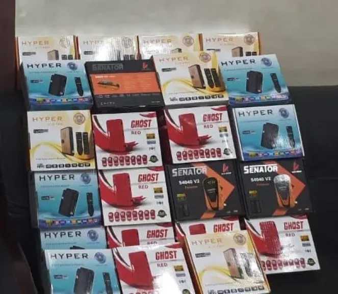 ضبط محل يبيع أجهزة ”ريسيفر” مخالفة لقانون حقوق الملكية الفكرية بالفيوم