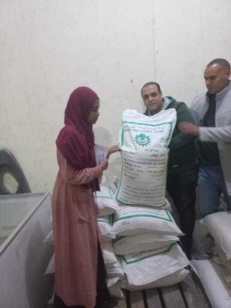 مصادرة نصف طن سكر و750 كيلو دقيق للبيع خارج منظومة الدعم بالإسكندرية