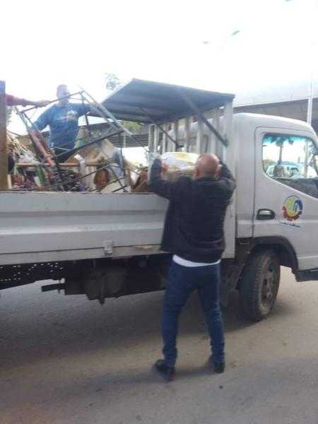 رفع 661 حالة اشغال طريق مخالف بنطاق 3 مراكز بالبحيرة