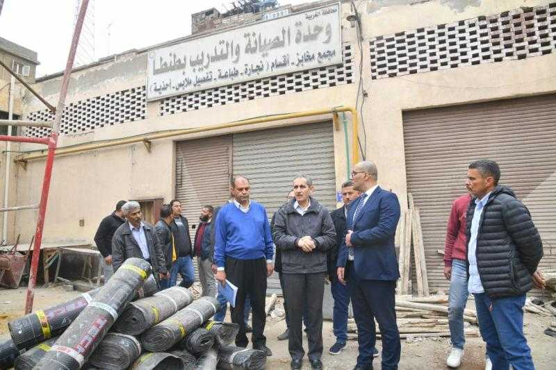 محافظ الغربية يتابع مشروعات التطوير في طنطا