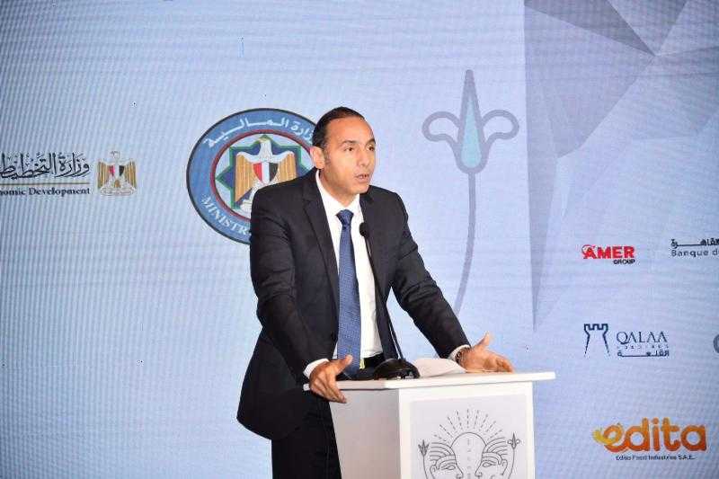 نائب رئيس الرقابة المالية يشارك في فعاليات المؤتمر السنوي الخامس لجريدة حابي تحت عنوان استثمار الطاقات الكامنة