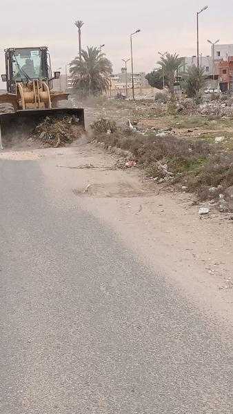 رفع 38 طن مخلفات خلال حملة مكبرة اليوم بمدينة المستقبل بالإسماعيلية