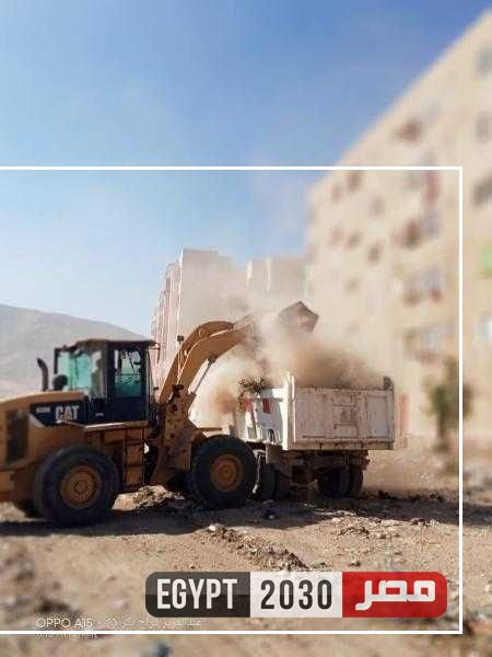 رفع 560 طن قمامة خلال عدة حملات للنظافة بمراكز أسيوط
