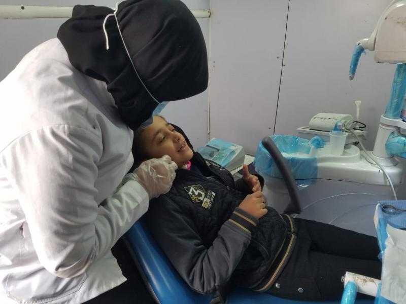 تقديم خدمات طبية وبيطرية خلال قافلة بإيتاي البارود بالبحيرة