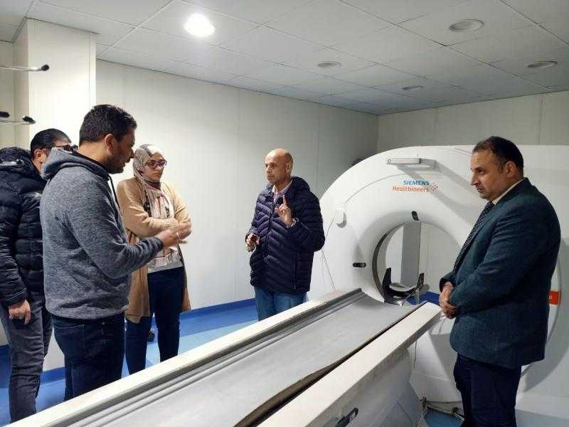 وكيل الصحة بالشرقية يتفقد سير العمل بمستشفى منيا القمح المركزي
