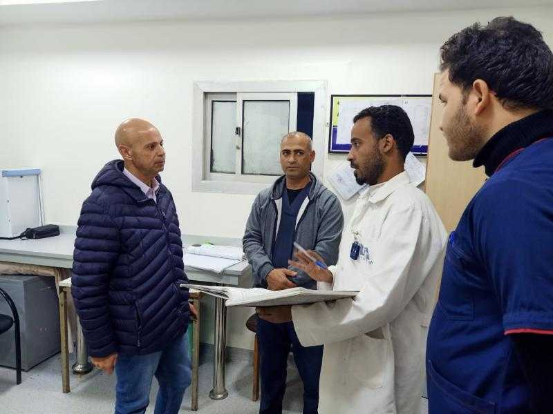 مرور مفاجئ لوكيل الصحة بالشرقية على مستشفى السعديين المركزي