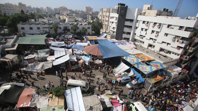  مستشفى الشفاء في غزة